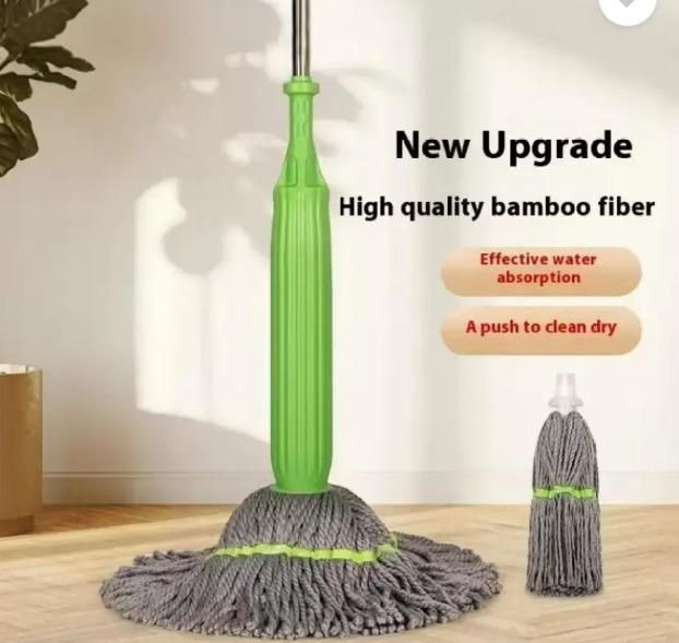 Self-Twisting Water Rotating Mop – 360° Spin, Easy & Hands-Free Cleaning