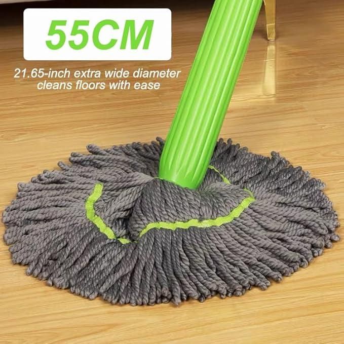 Self-Twisting Water Rotating Mop – 360° Spin, Easy & Hands-Free Cleaning