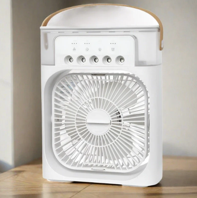 Portable Humidifier Air Cooler Mist Fan Mini Cooler with 3 Speed Mode