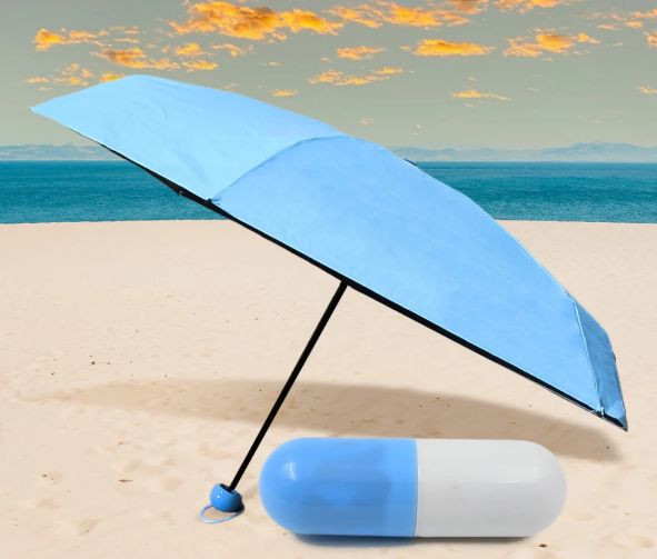 Mini Foldable Capsule Umbrella