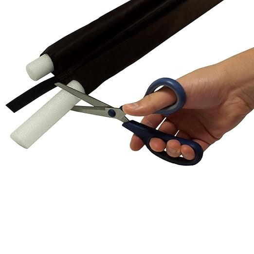Door Stopper Bottom Strip, Bottom Sealing Strip, Twin Draft Stopper, Gap Filler (Pack of 6)
