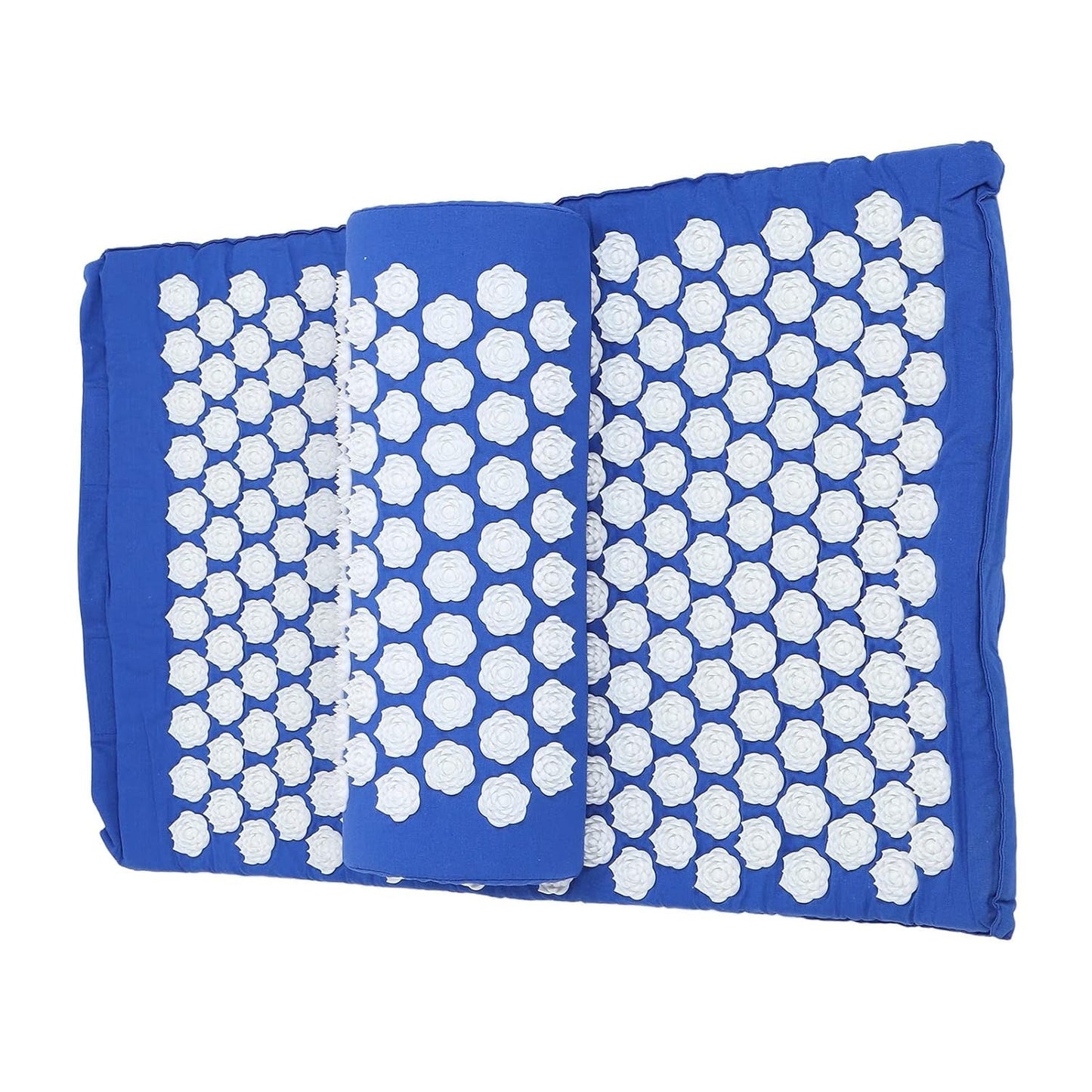 Acupressure Mat and Pillow Set for Back/Neck Pain Relief and Muscle Relaxation