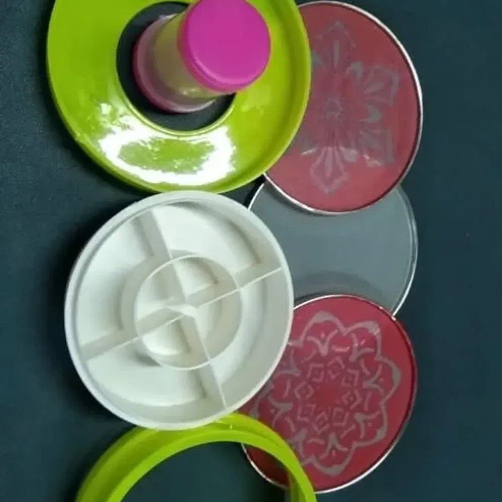 Rangoli Making Kit Includes Magic Tool (4 inch) Random Design