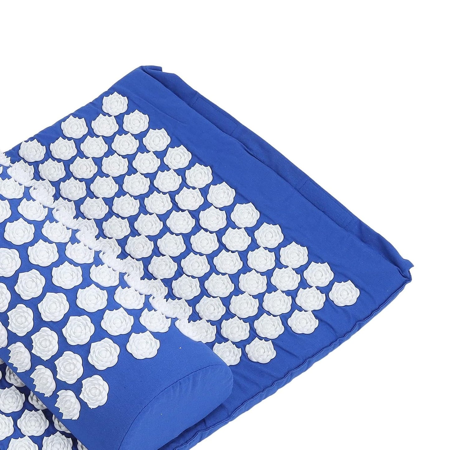Acupressure Mat and Pillow Set for Back/Neck Pain Relief and Muscle Relaxation