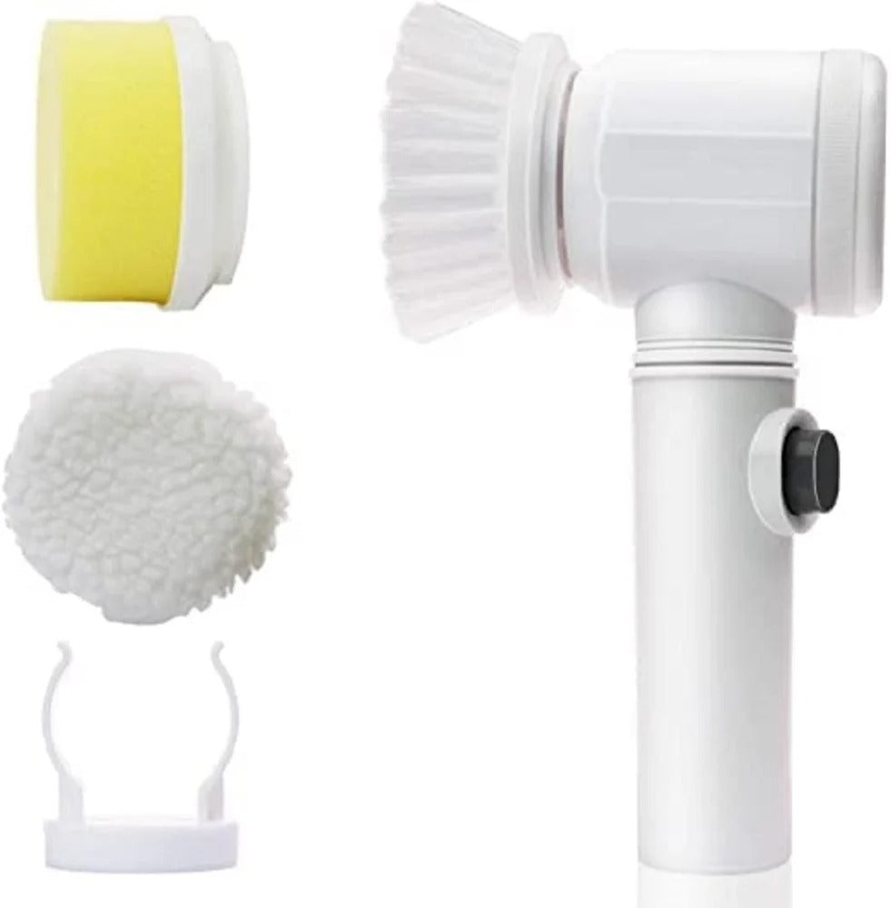 5 In 1 Electric Cleaning Magic Brush Multifunctional Spin Cleaner Brush