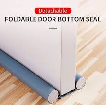 Door Stopper Bottom Strip, Bottom Sealing Strip, Twin Draft Stopper, Gap Filler (Pack of 6)