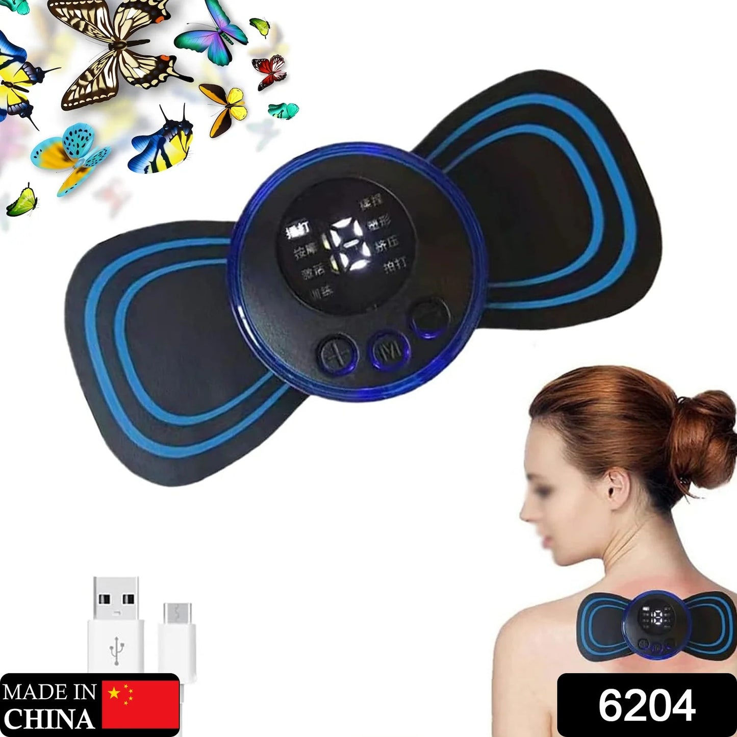 Portable Usb Electric Neck Massager ☑️