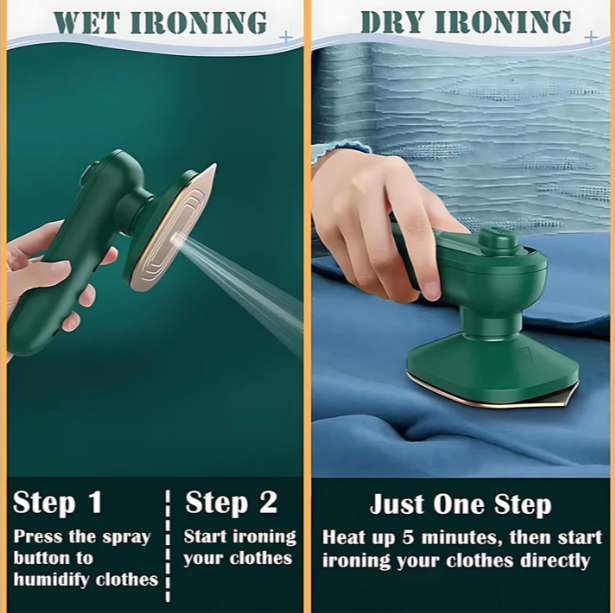 Portable Mini Iron Steamer