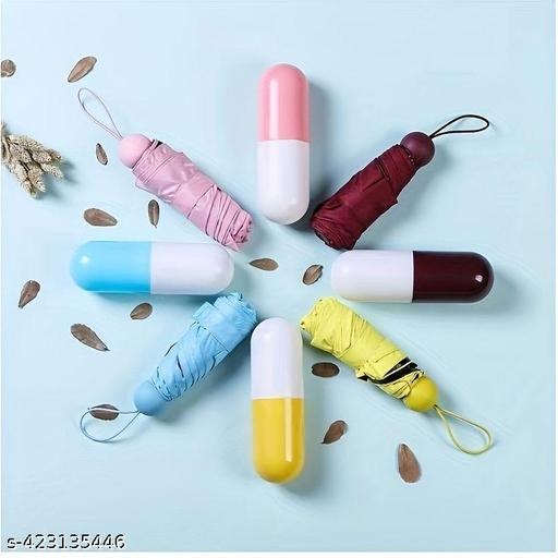 Mini Foldable Capsule Umbrella
