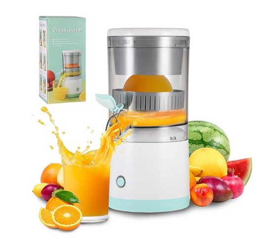 Electric Citrus Juicer - Wireless, USB Charging & Portable Fruits Juicer