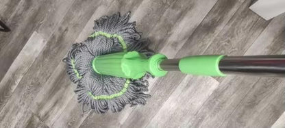 Self-Twisting Water Rotating Mop – 360° Spin, Easy & Hands-Free Cleaning