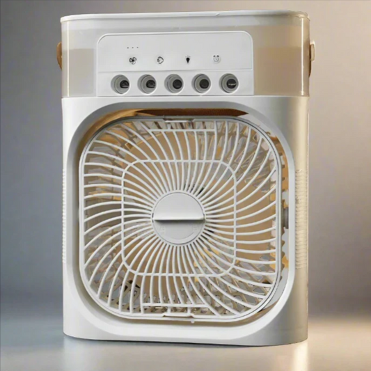 Portable Humidifier Air Cooler Mist Fan Mini Cooler with 3 Speed Mode