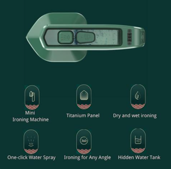 Portable Mini Iron Steamer