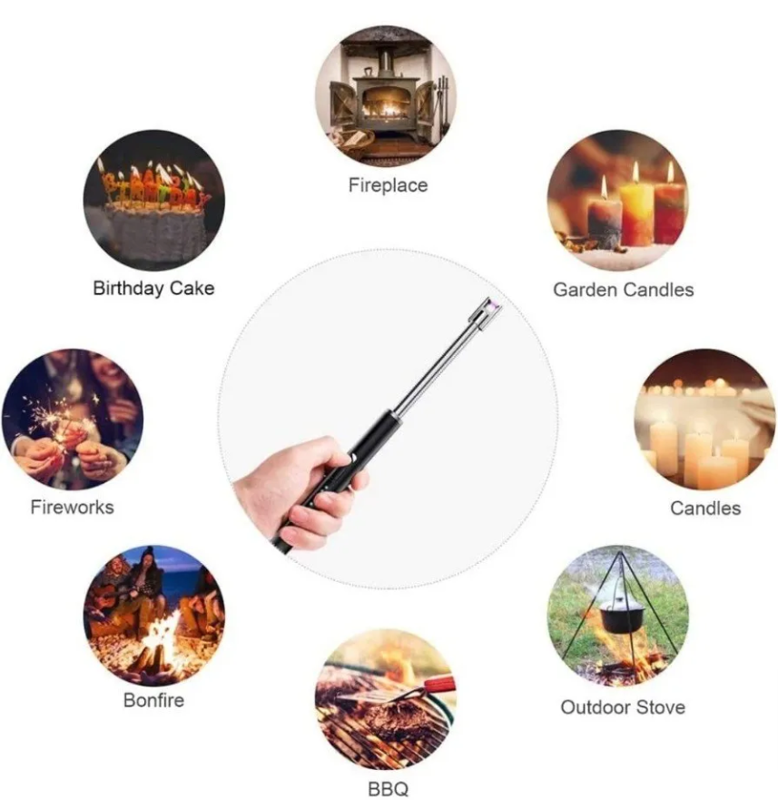 Rechargeable USB Electric Lighter - Buy 1 Get 1 FREE (Pack Of 2)