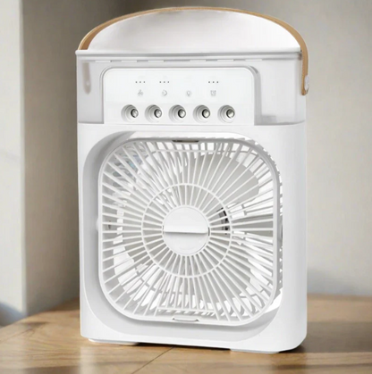 Portable Humidifier Air Cooler Mist Fan Mini Cooler with 3 Speed Mode