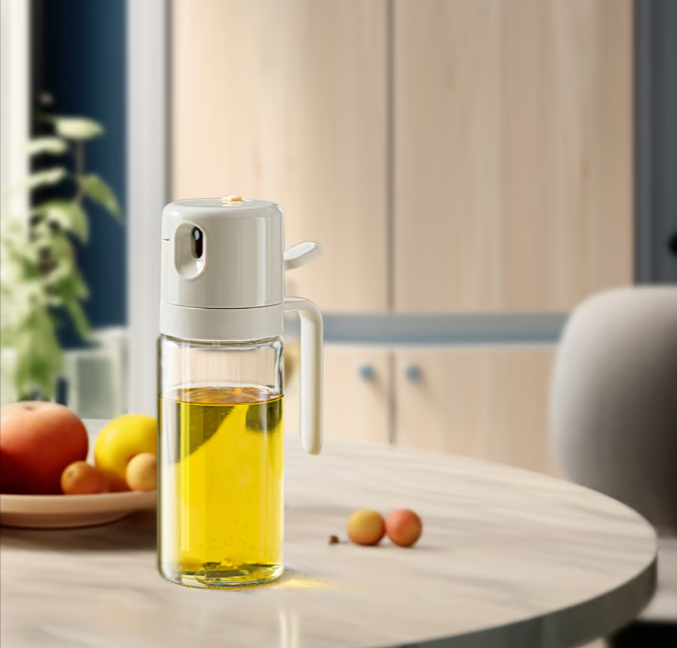 2 in 1 Oil Dispenser and Sprayer (500ml) + Pay Online Rs30 OFF