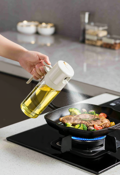 2 in 1 Oil Dispenser and Sprayer (500ml) + Pay Online Rs30 OFF